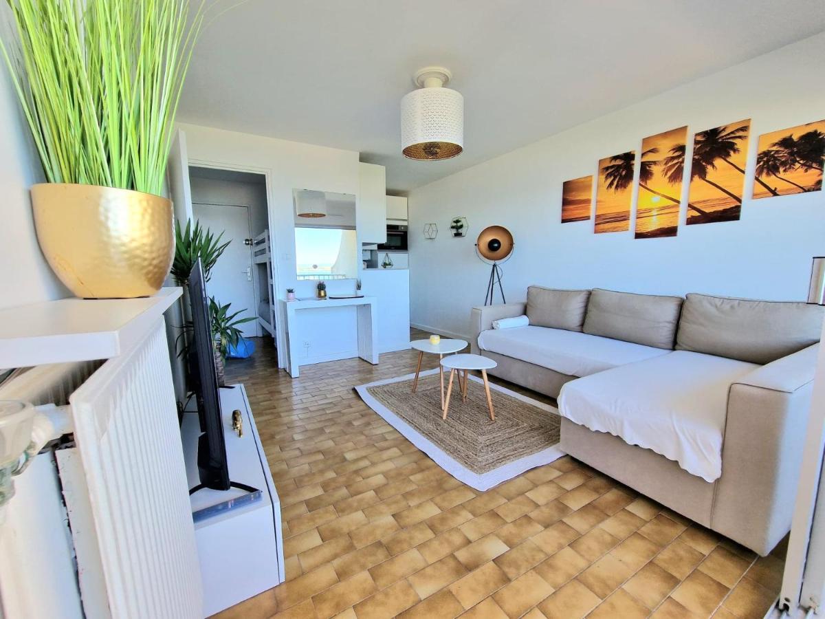 Appartement 1Ere Ligne Piscine Terrasse Au Bord De La Plage Front De Mer Avec 6 Velos Palavas-les-Flots Zewnętrze zdjęcie