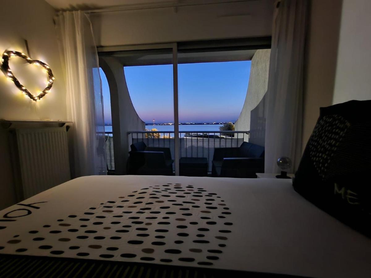 Appartement 1Ere Ligne Piscine Terrasse Au Bord De La Plage Front De Mer Avec 6 Velos Palavas-les-Flots Zewnętrze zdjęcie