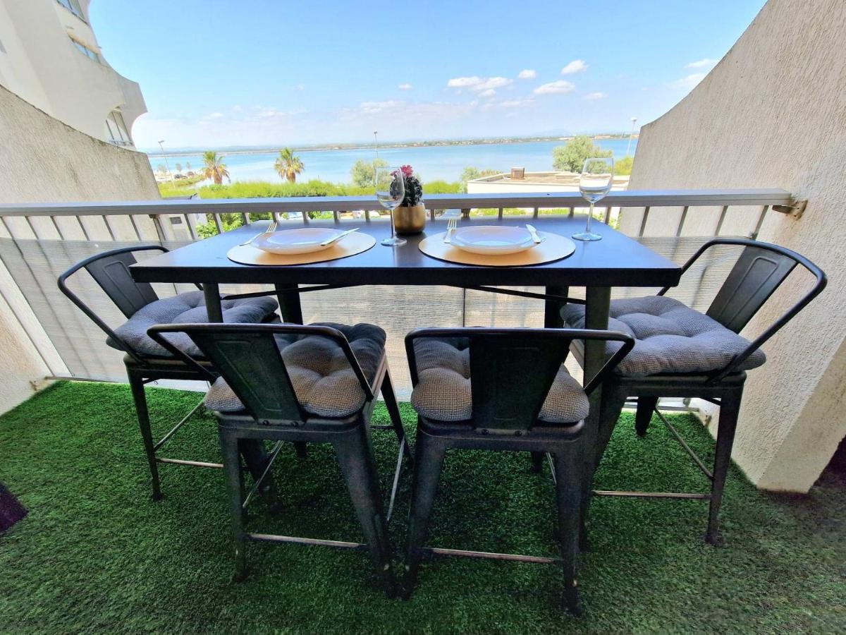 Appartement 1Ere Ligne Piscine Terrasse Au Bord De La Plage Front De Mer Avec 6 Velos Palavas-les-Flots Zewnętrze zdjęcie
